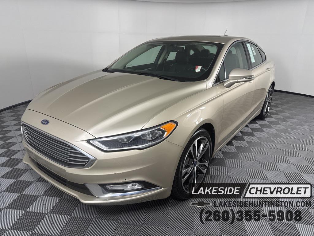 used 2017 Ford Fusion car, priced at $15,991
