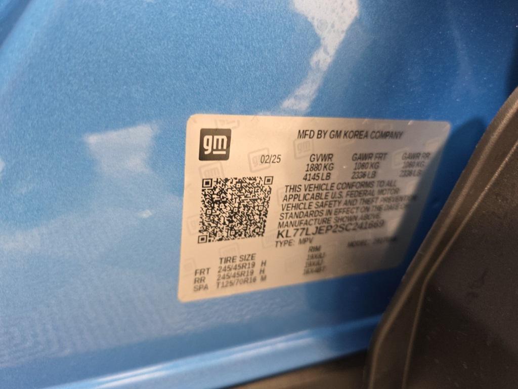 new 2025 Chevrolet Trax car, priced at $26,674