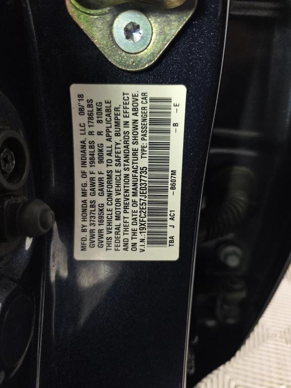 used 2018 Honda Civic car, priced at $13,899