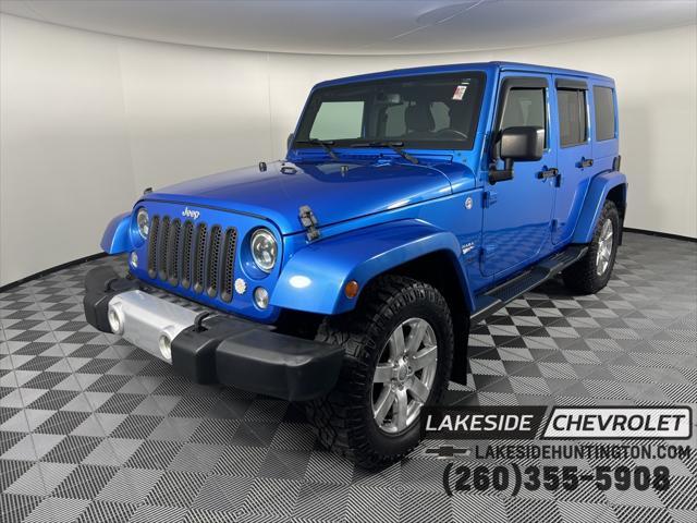 used 2015 Jeep Wrangler Unlimited car, priced at $18,494