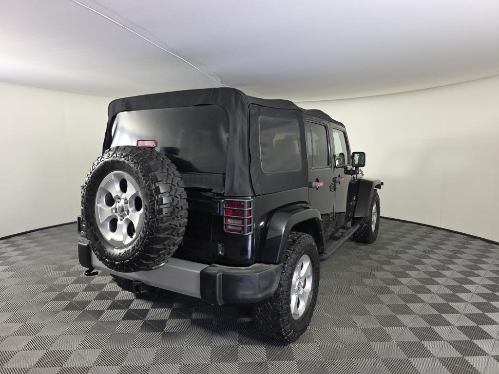 used 2013 Jeep Wrangler Unlimited car, priced at $15,788