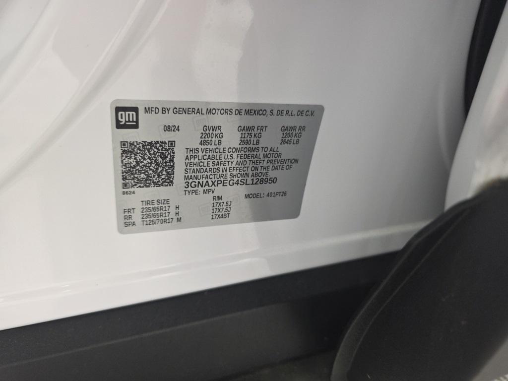 new 2025 Chevrolet Equinox car, priced at $31,991