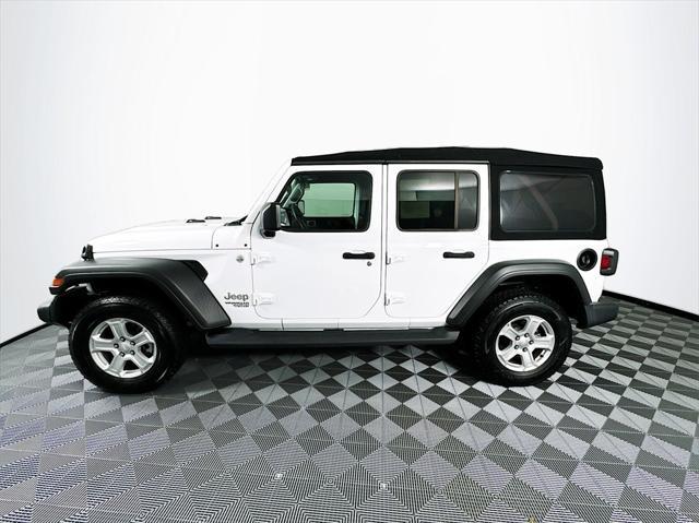 used 2021 Jeep Wrangler Unlimited car, priced at $32,483