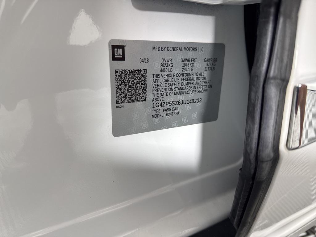 used 2018 Buick LaCrosse car, priced at $17,808