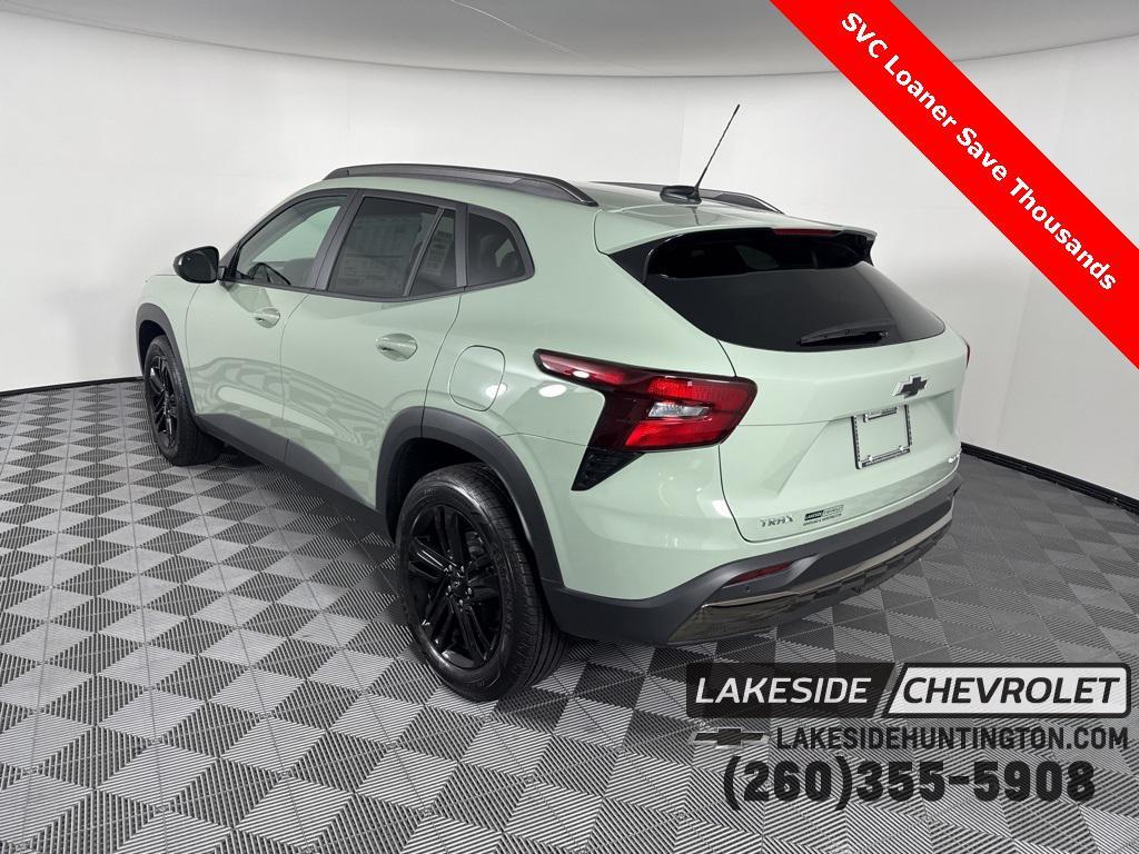 new 2025 Chevrolet Trax car, priced at $24,498