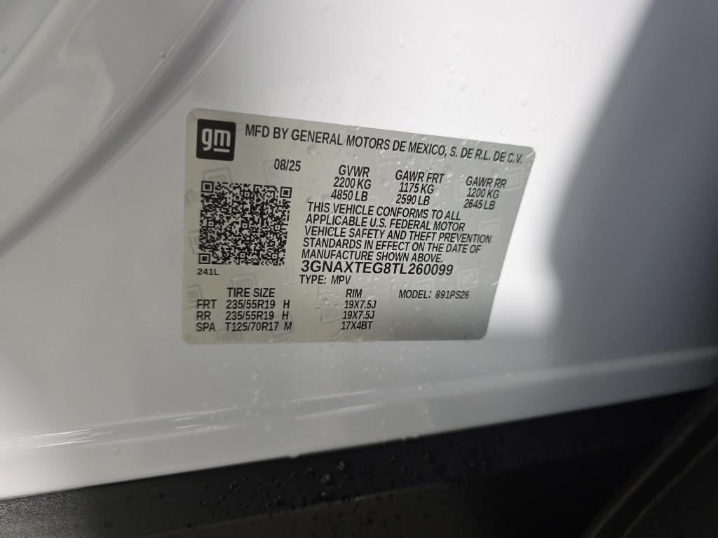 new 2026 Chevrolet Equinox car, priced at $39,340