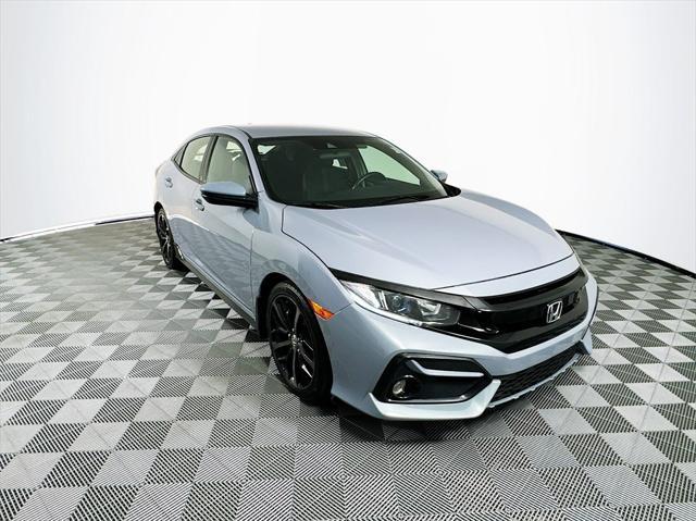 used 2021 Honda Civic car, priced at $19,183