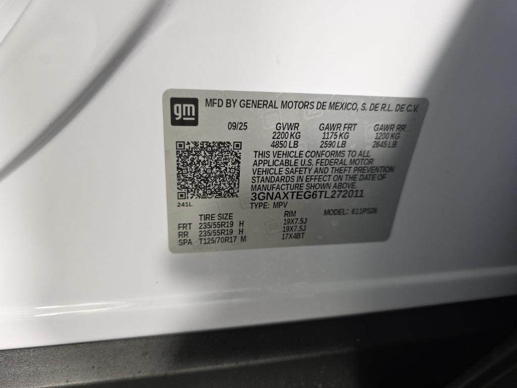 new 2026 Chevrolet Equinox car, priced at $40,835