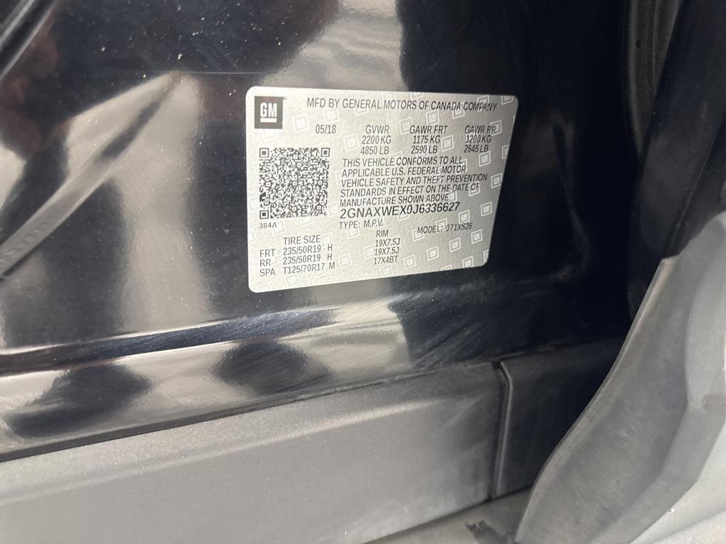 used 2018 Chevrolet Equinox car, priced at $14,277