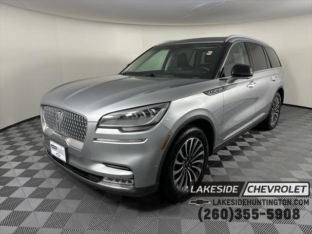 used 2021 Lincoln Aviator car, priced at $30,536