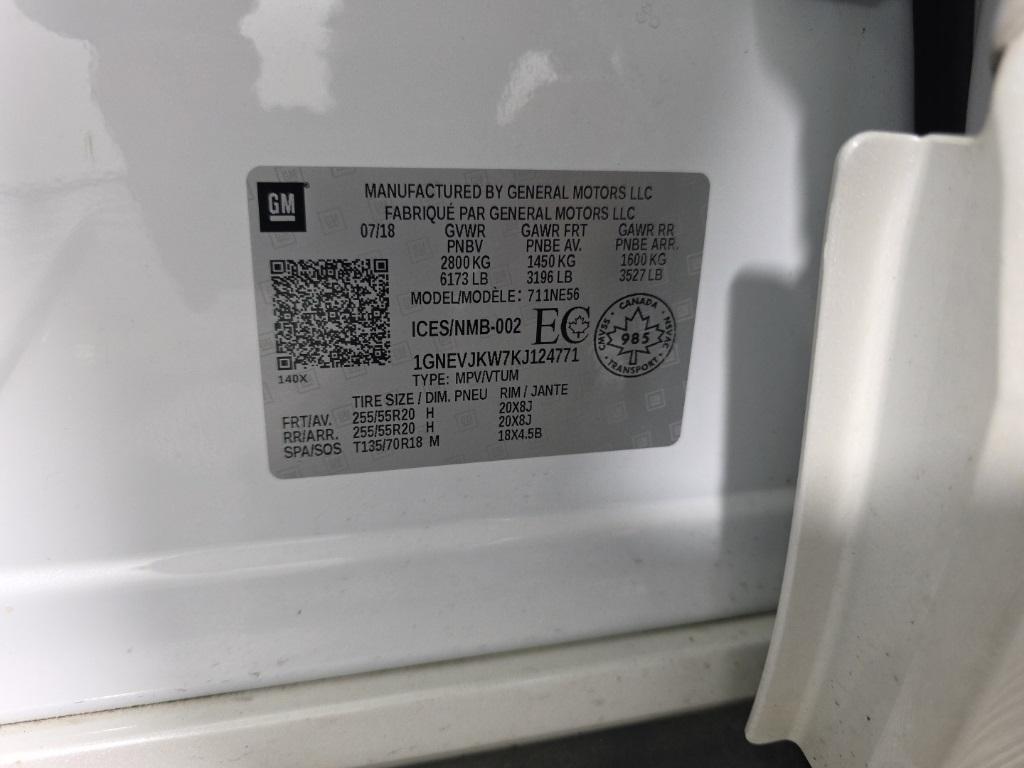 used 2019 Chevrolet Traverse car, priced at $25,436