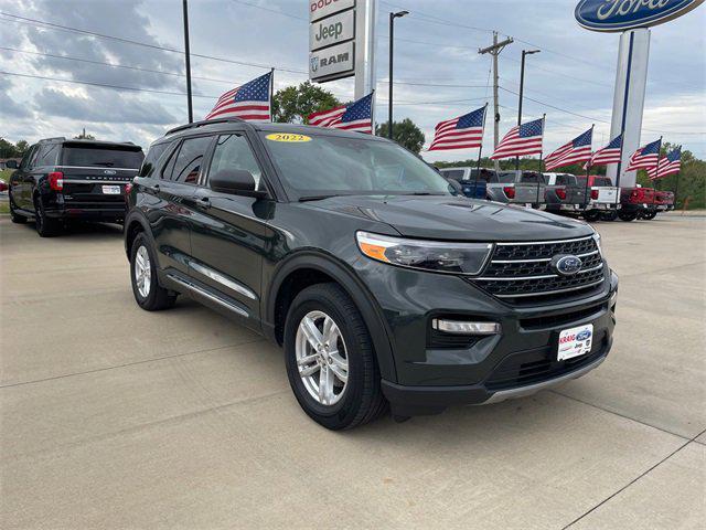 used 2022 Ford Explorer car, priced at $35,000