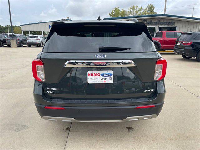 used 2022 Ford Explorer car, priced at $35,000