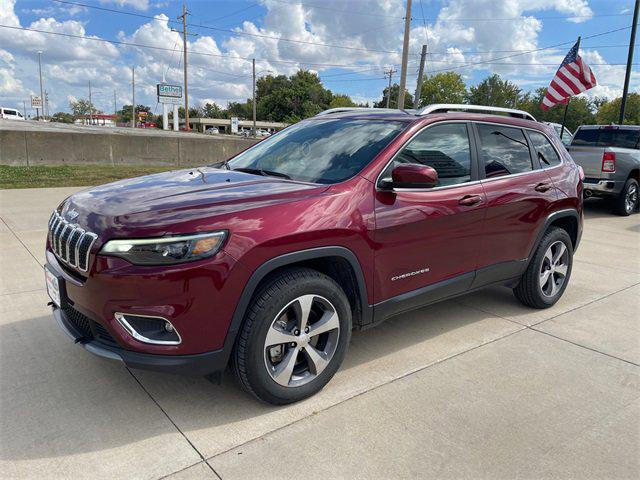 used 2019 Jeep Cherokee car, priced at $20,689