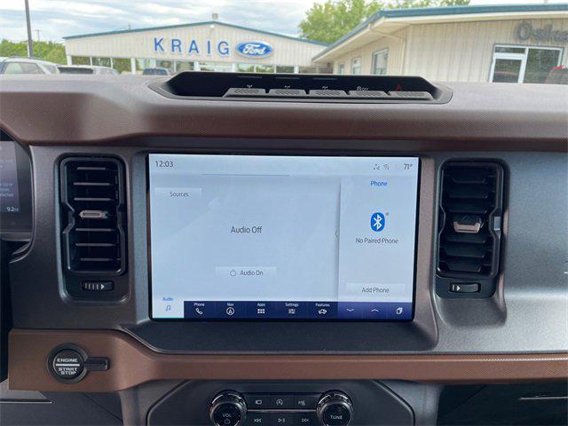 new 2024 Ford Bronco car, priced at $65,213