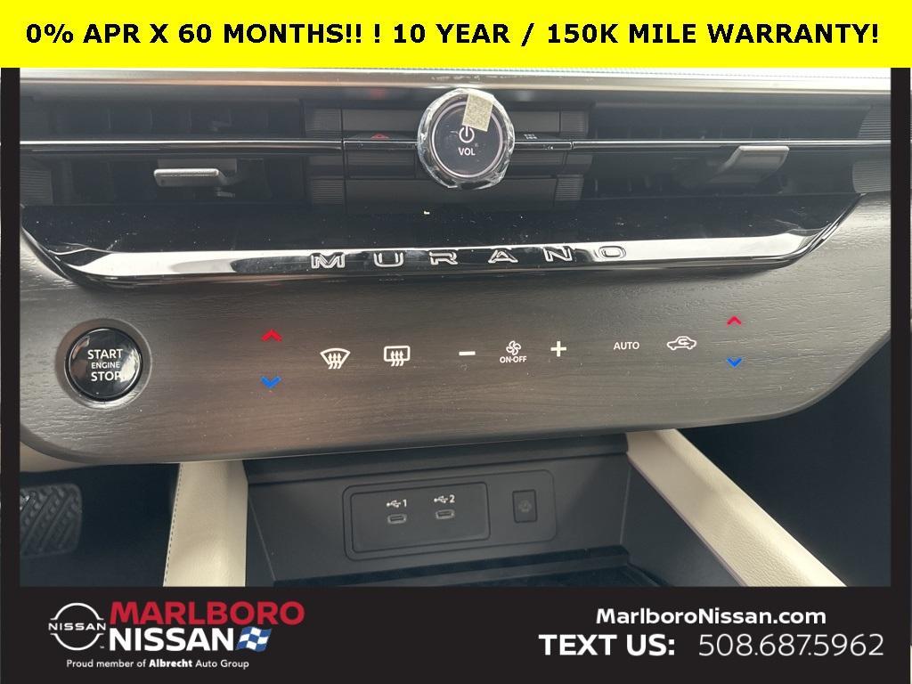 new 2025 Nissan Murano car, priced at $46,222