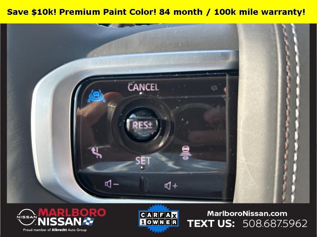 used 2025 Nissan Armada car, priced at $74,999