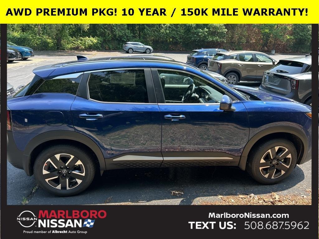 new 2025 Nissan Kicks car, priced at $28,196