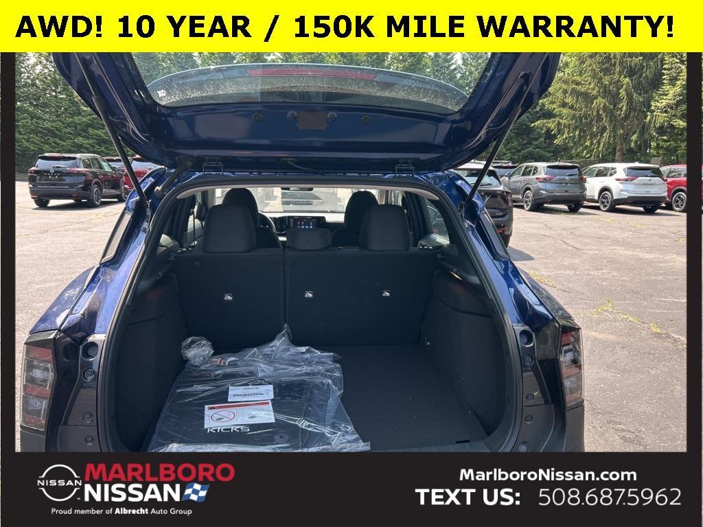new 2025 Nissan Kicks car, priced at $24,463