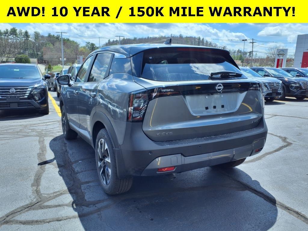 new 2025 Nissan Kicks car, priced at $26,405