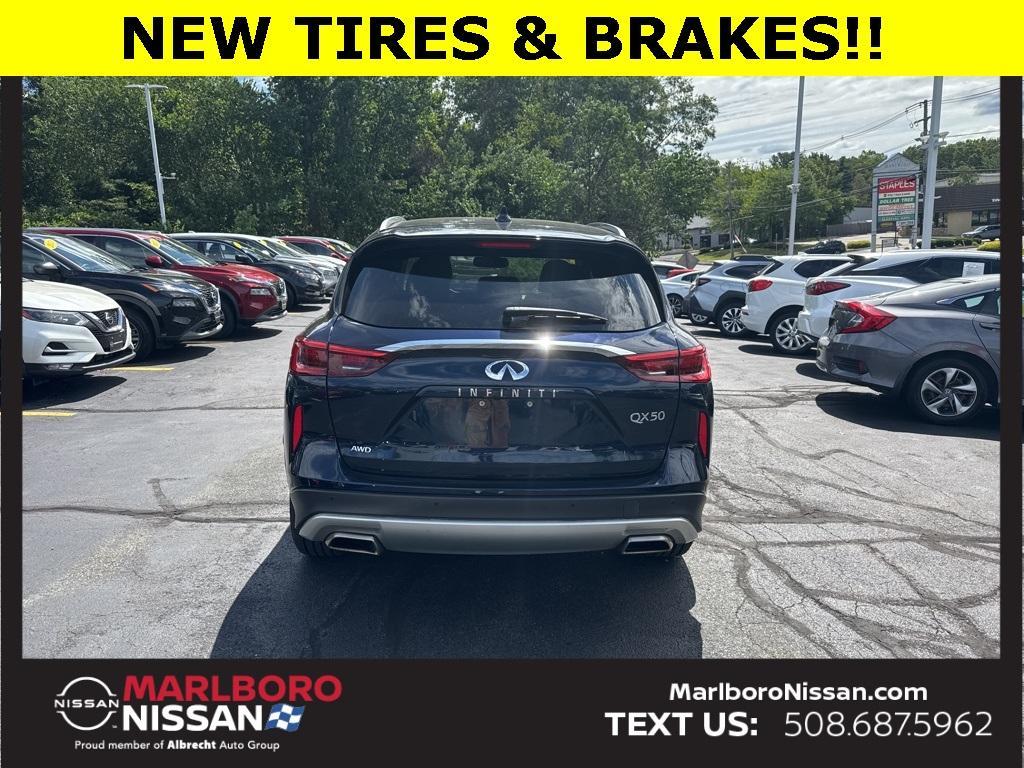 used 2021 INFINITI QX50 car, priced at $28,999