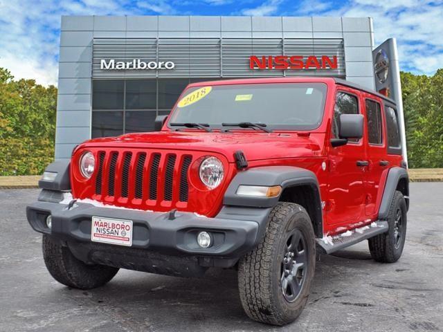 used 2018 Jeep Wrangler Unlimited car, priced at $20,994