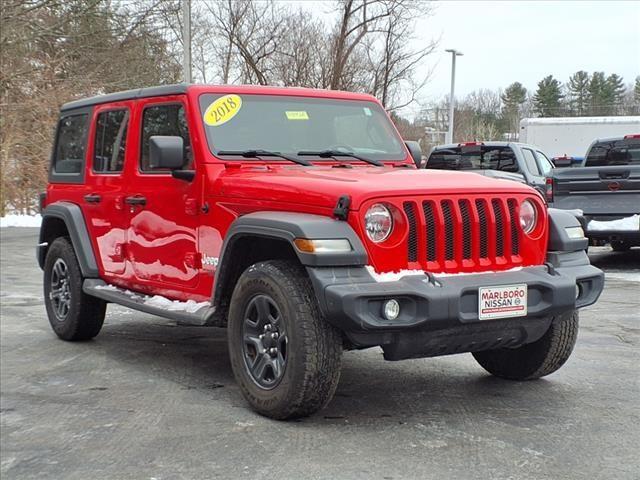 used 2018 Jeep Wrangler Unlimited car, priced at $20,994