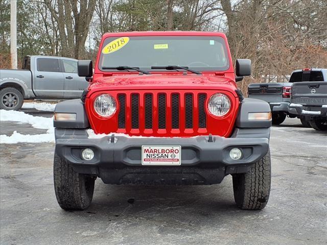 used 2018 Jeep Wrangler Unlimited car, priced at $20,994