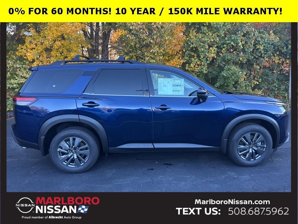 new 2025 Nissan Pathfinder car, priced at $36,171
