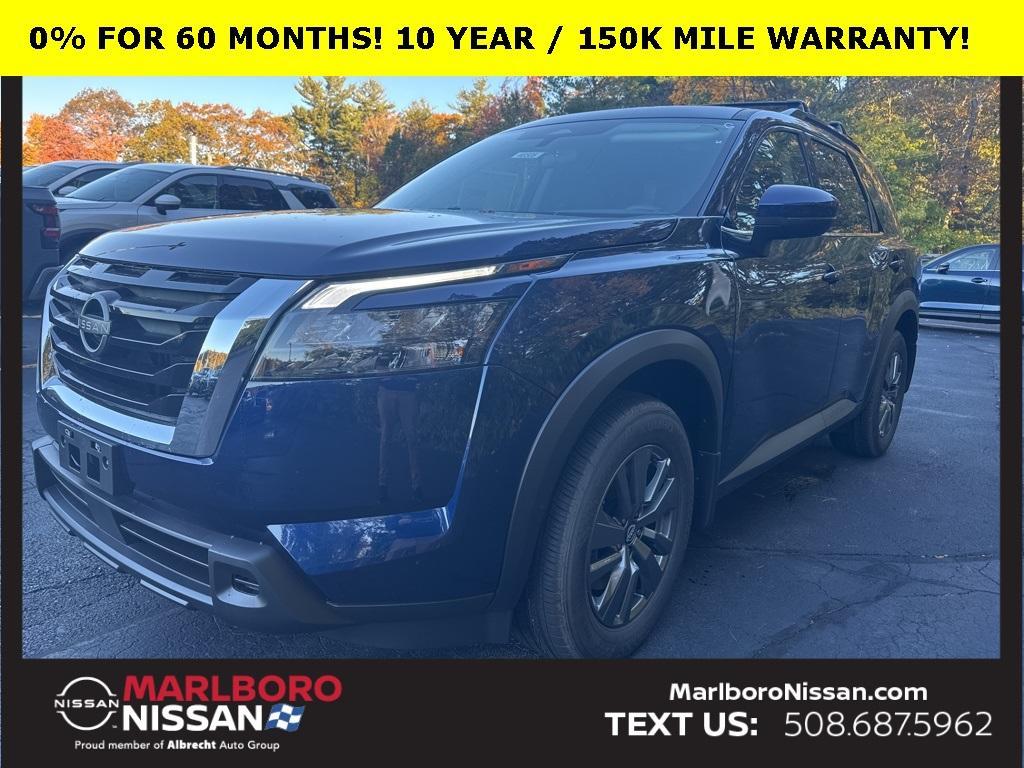new 2025 Nissan Pathfinder car, priced at $36,171