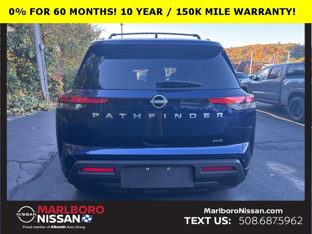 new 2025 Nissan Pathfinder car, priced at $36,171
