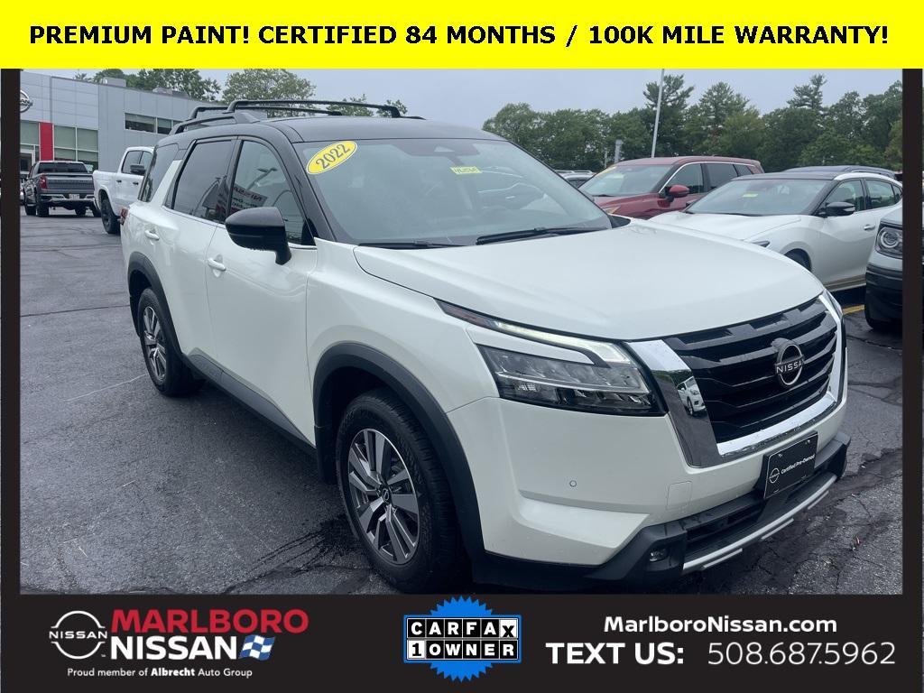 used 2022 Nissan Pathfinder car, priced at $32,999