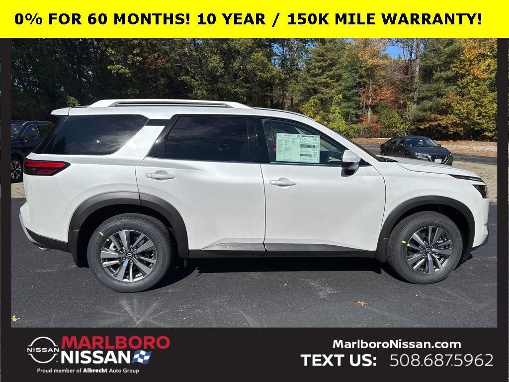 new 2025 Nissan Pathfinder car, priced at $39,055