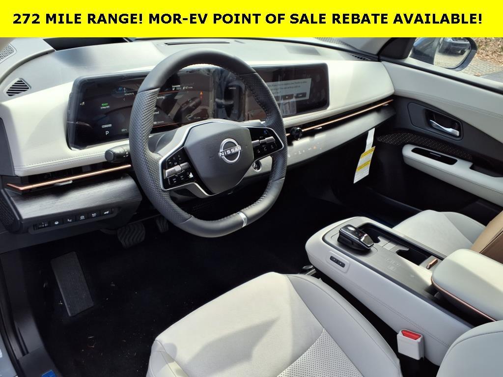 new 2025 Nissan ARIYA car, priced at $37,186
