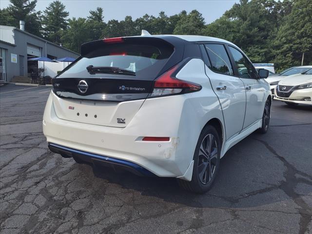 used 2021 Nissan Leaf car, priced at $17,499