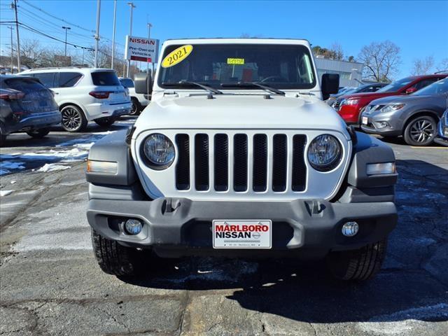 used 2021 Jeep Wrangler Unlimited car, priced at $26,985