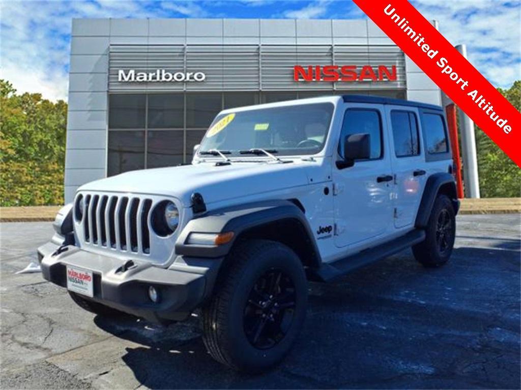 used 2021 Jeep Wrangler Unlimited car, priced at $26,985