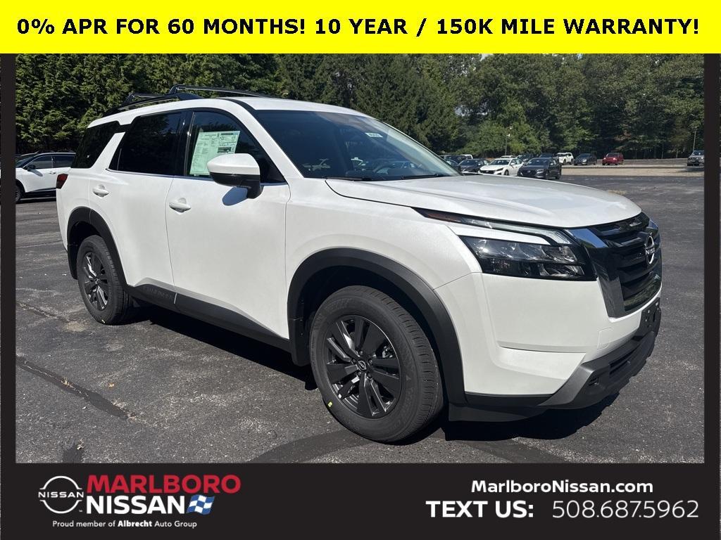 new 2025 Nissan Pathfinder car, priced at $42,571
