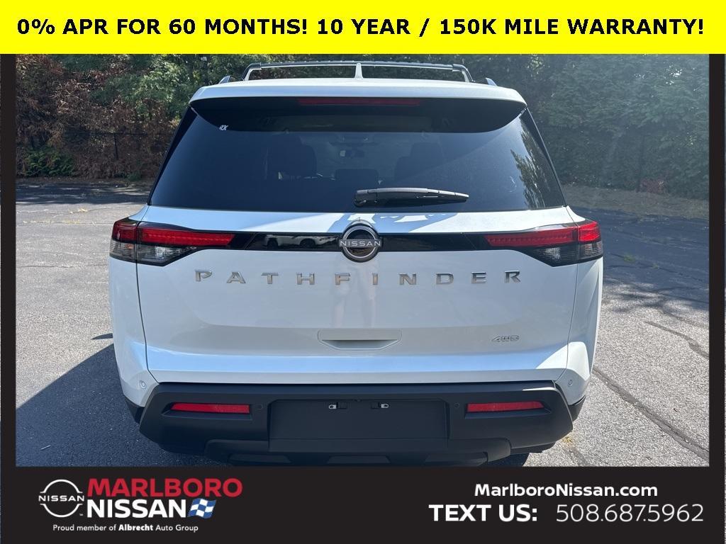 new 2025 Nissan Pathfinder car, priced at $42,571