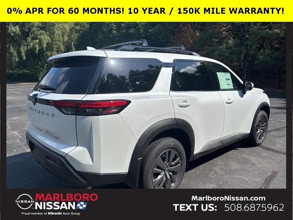 new 2025 Nissan Pathfinder car, priced at $42,571