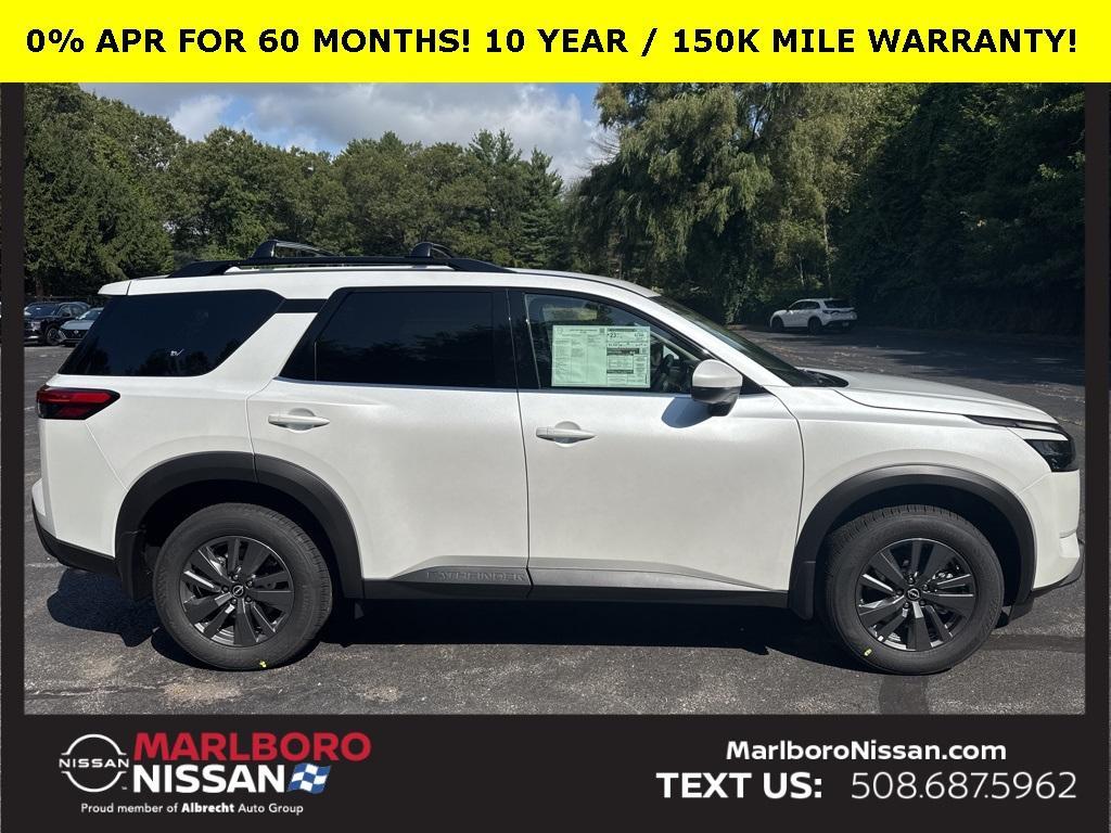 new 2025 Nissan Pathfinder car, priced at $42,571