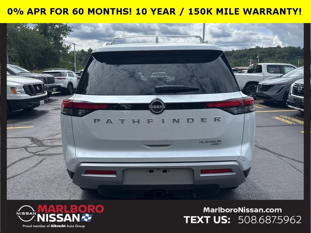 new 2025 Nissan Pathfinder car, priced at $52,022
