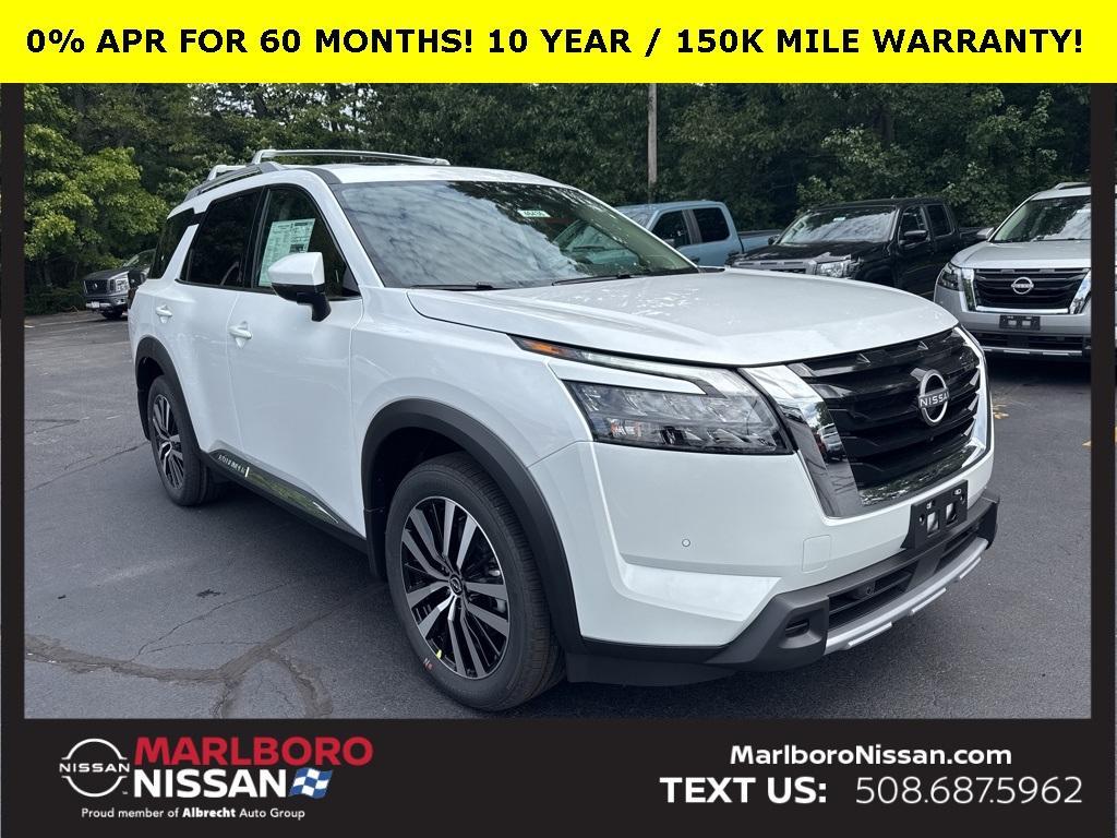 new 2025 Nissan Pathfinder car, priced at $52,022