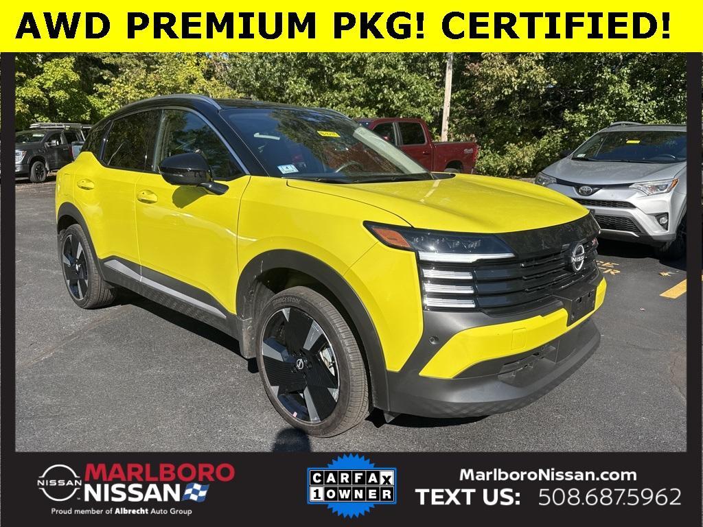 used 2025 Nissan Kicks car, priced at $27,999