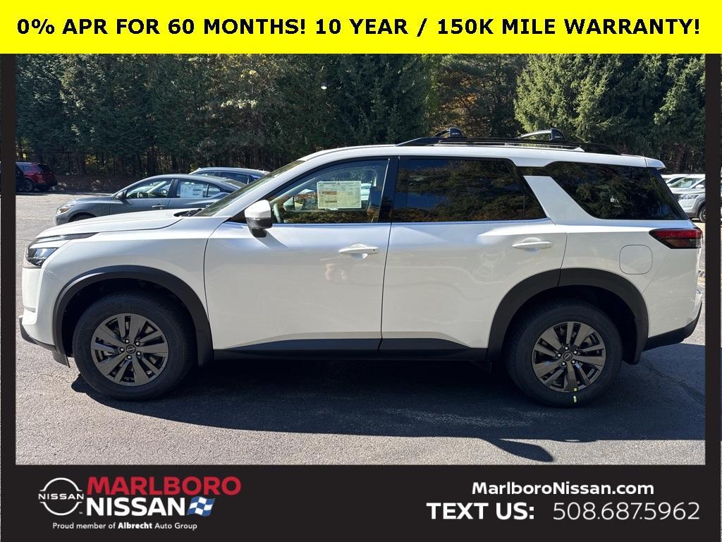 new 2025 Nissan Pathfinder car, priced at $38,439