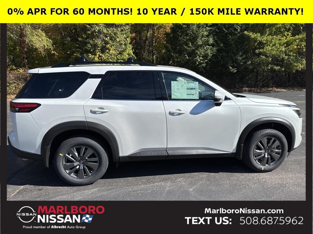 new 2025 Nissan Pathfinder car, priced at $38,439