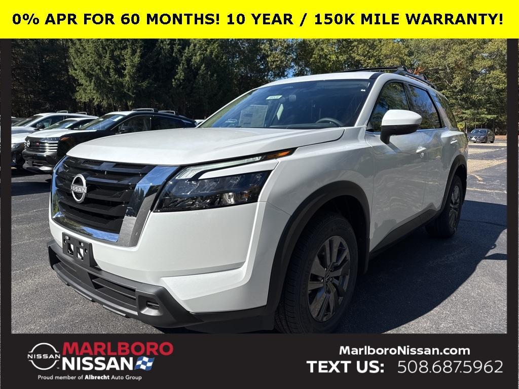 new 2025 Nissan Pathfinder car, priced at $38,439