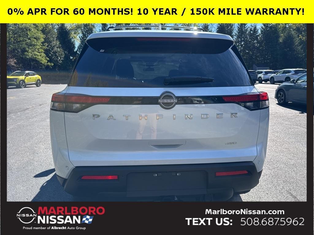 new 2025 Nissan Pathfinder car, priced at $38,439