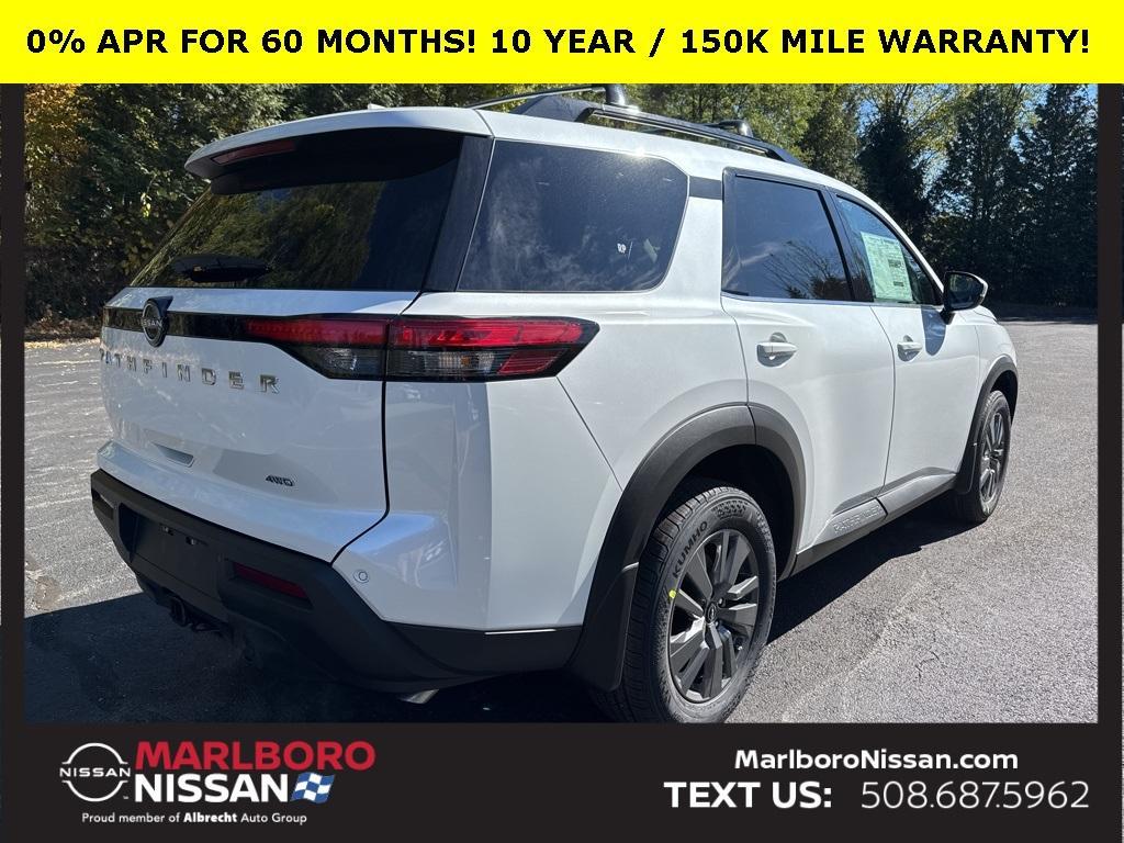 new 2025 Nissan Pathfinder car, priced at $38,439