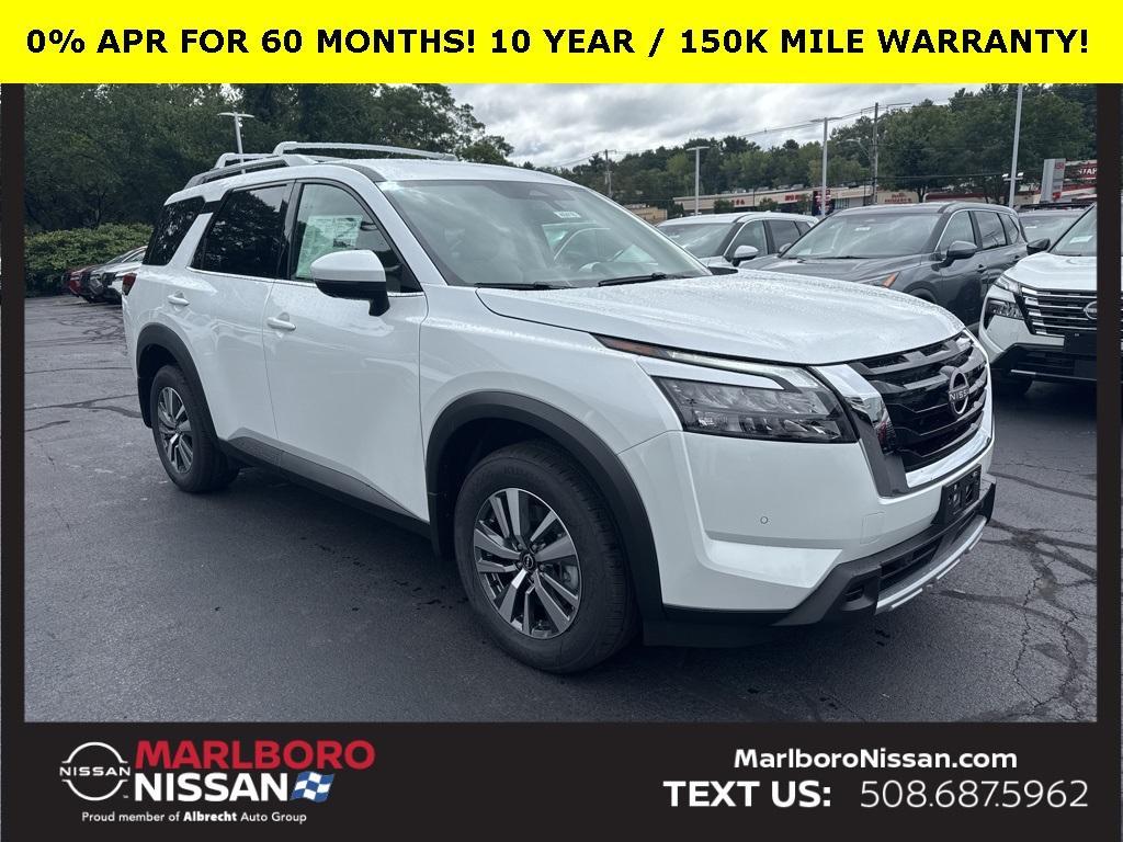 new 2025 Nissan Pathfinder car, priced at $45,591